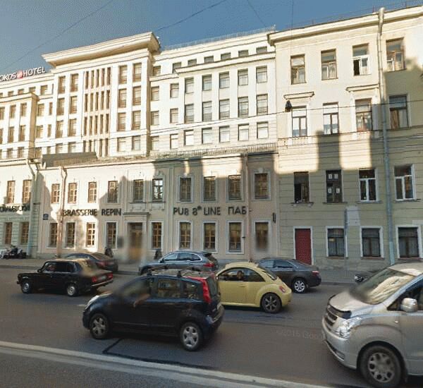 Банкомат Райффайзенбанка по адресу 8-я линия В. O.,  д. 11—13