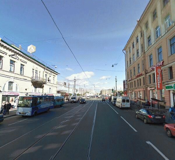 Банкомат Невского банка по адресу ул. Садовая, д. 42, центральный вход