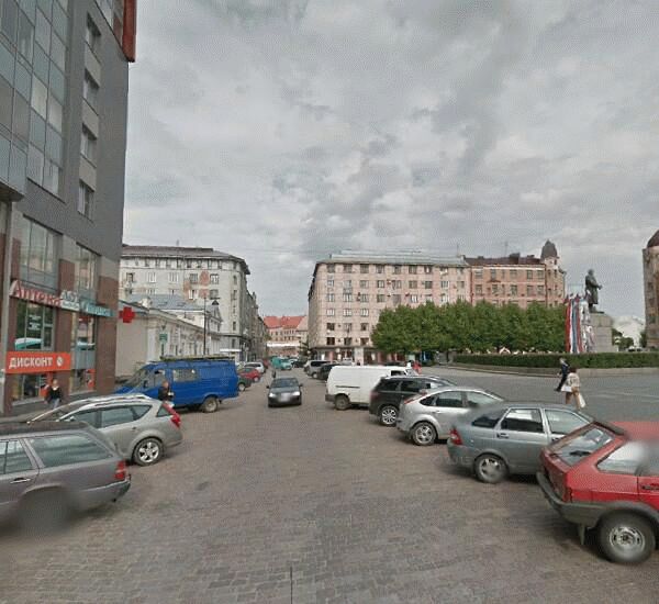 Банкомат Московского областного банка по адресу г. Выборг, ул. Ушакова, д. 4, оф. банка