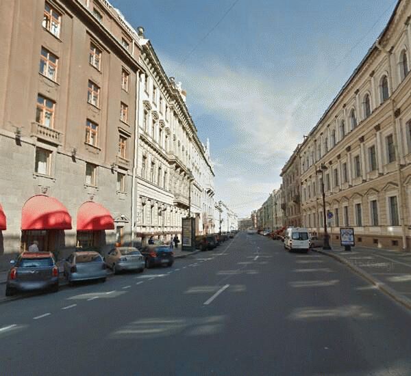 Банкомат Газпромбанка по адресу ул. Большая Морская, д. 39, гостиница «Англетер»