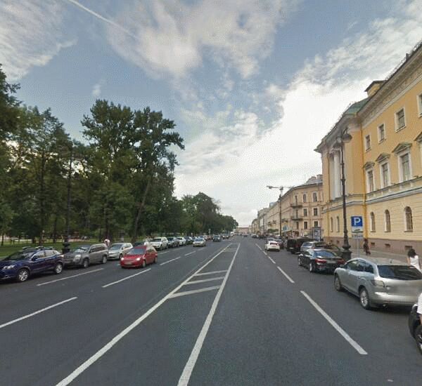 Банкомат Райффайзенбанка по адресу просп. Вознесенский,  д. 1а