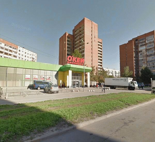 Банкомат Сбербанка России по адресу Ленская ул., д. 12/1, ТК «ОКей»