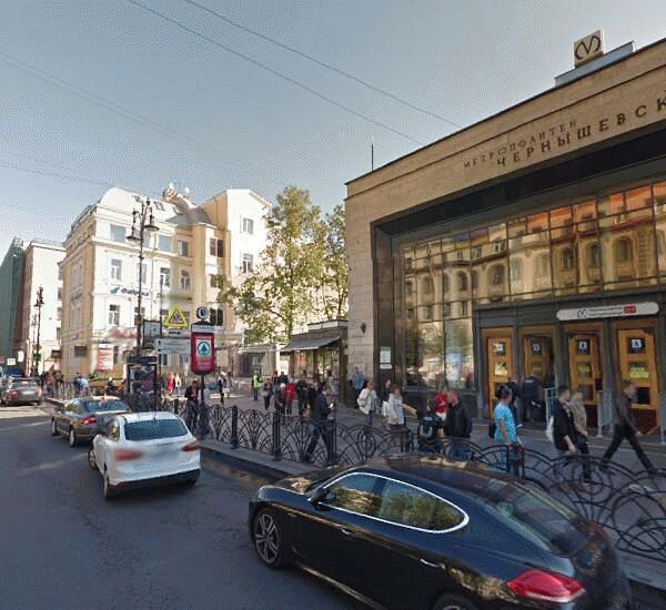 Банкомат Сбербанка России по адресу ст. м. Чернышевская