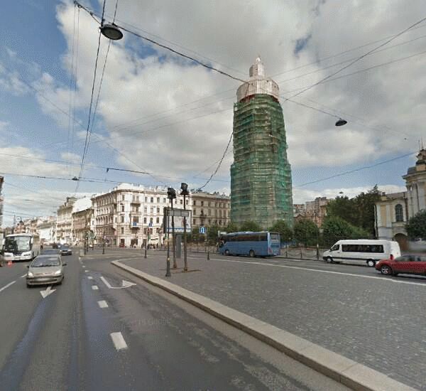 Банкомат Петрокоммерц банка по адресу Владимирский пр., д. 19, гостиница «Достоевская»