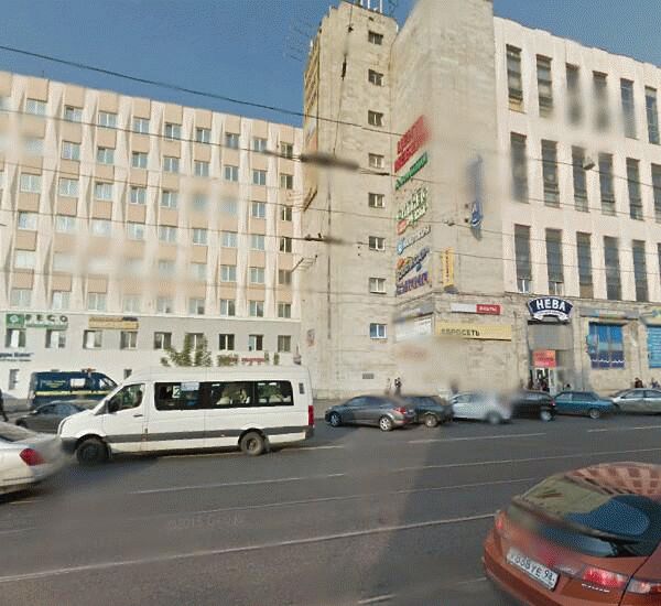 Банкомат Московского Индустриального банка по адресу просп. Обуховской Обороны,  д. 116а