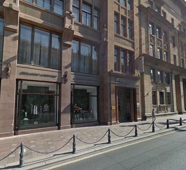 Отделение Банк «Креди Агриколь КИБ» по адресу просп. Невский,  д. 12